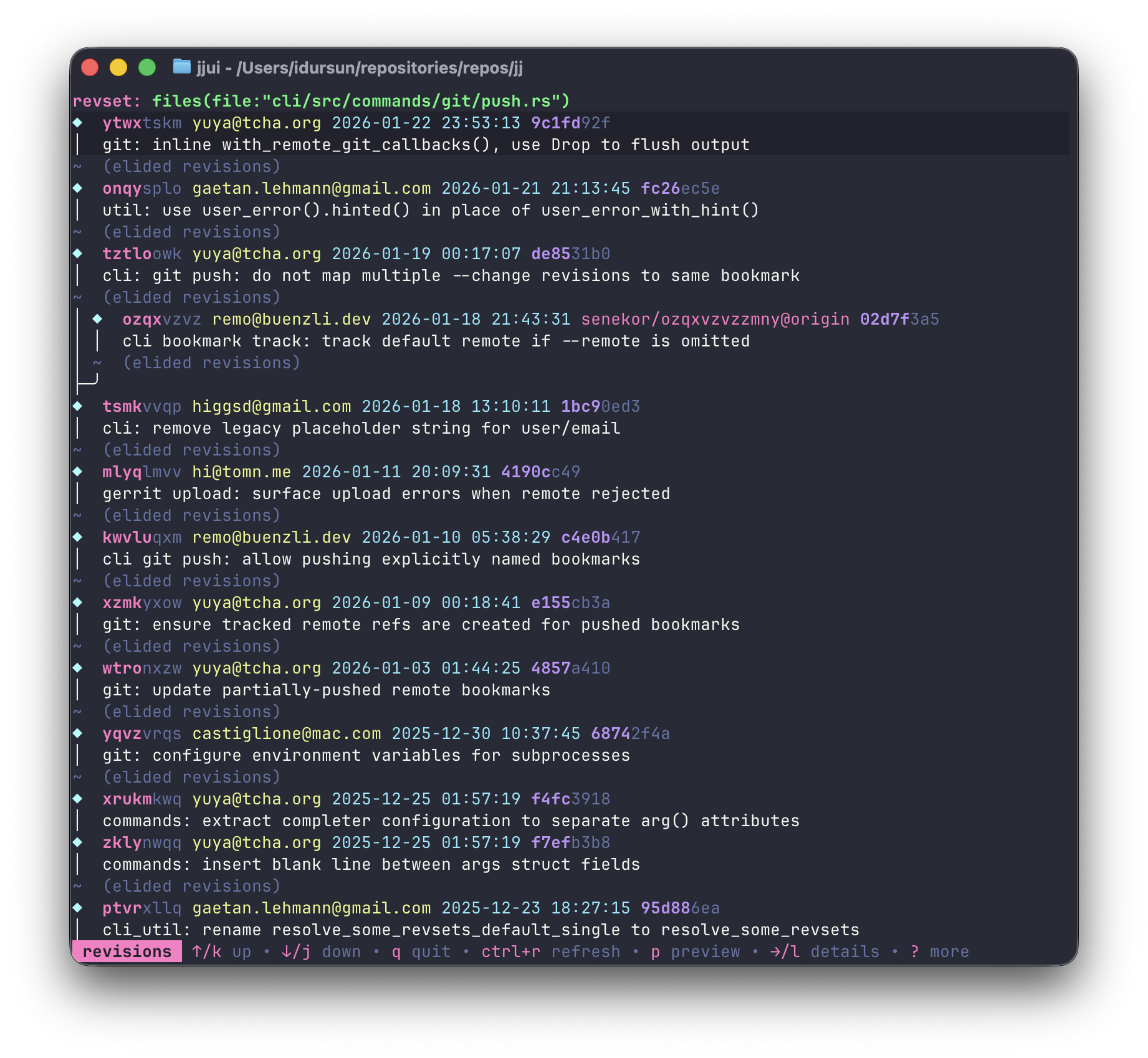 Details changing file